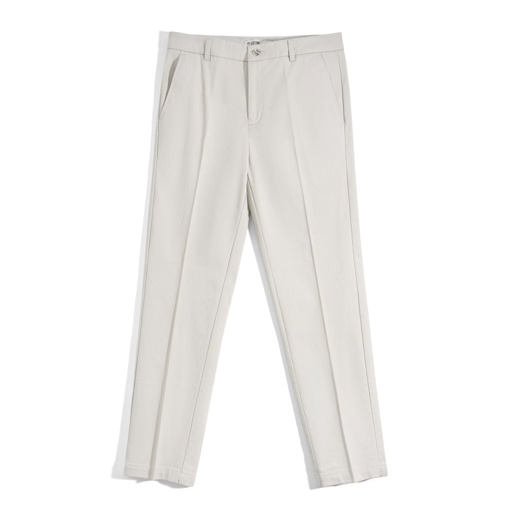 Quần Dài By Cotton Trousers Kaki Kem