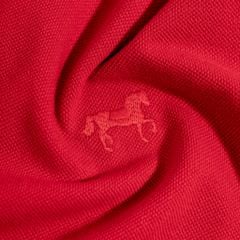 Áo Thun Polo Pique 2.0 Đỏ Thêu Logo