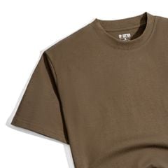 Áo Thun Cổ Tròn Regular - Nâu 2025