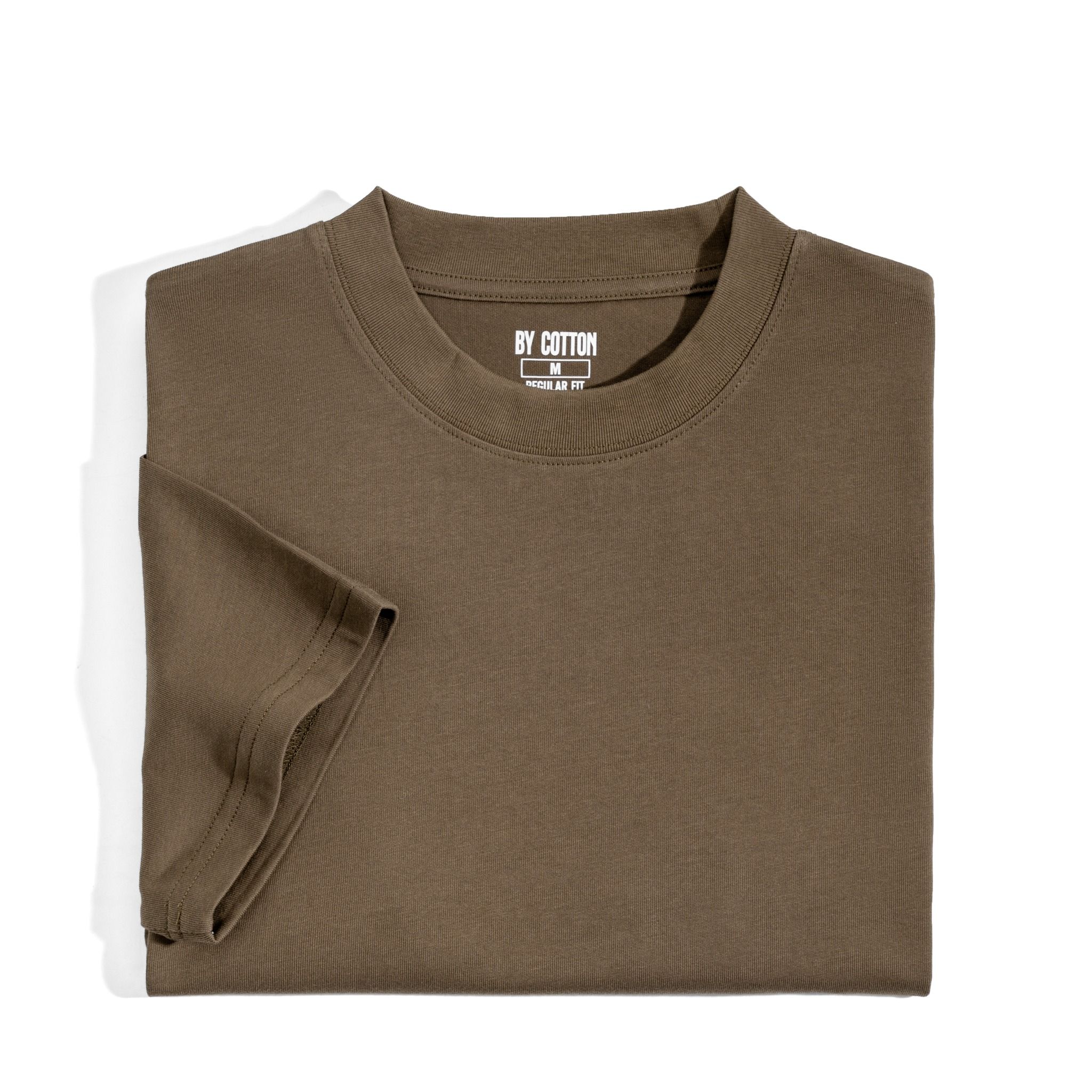 Áo Thun Cổ Tròn Regular - Nâu 2025