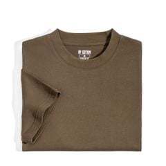 Áo Thun Cổ Tròn Regular - Nâu 2025