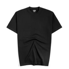 Áo Thun Cổ Tròn Regular - Đen 2025