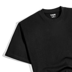 Áo Thun Cổ Tròn Regular - Đen 2025