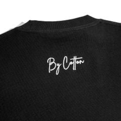 Áo Thun Cổ Tròn Regular - Đen 2025