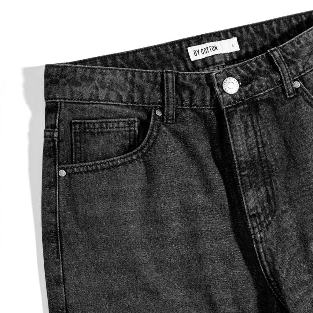 Jeans Regular Xám Đậm