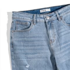Jeans Basic Light Blue Rách 2025