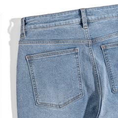 Jeans Basic Light Blue Rách 2025