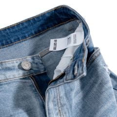 Jeans Basic Light Blue Rách 2025
