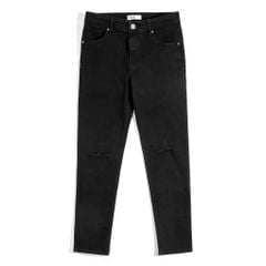 Jeans Basic Black Rách 2025