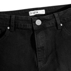 Jeans Basic Black Rách 2025