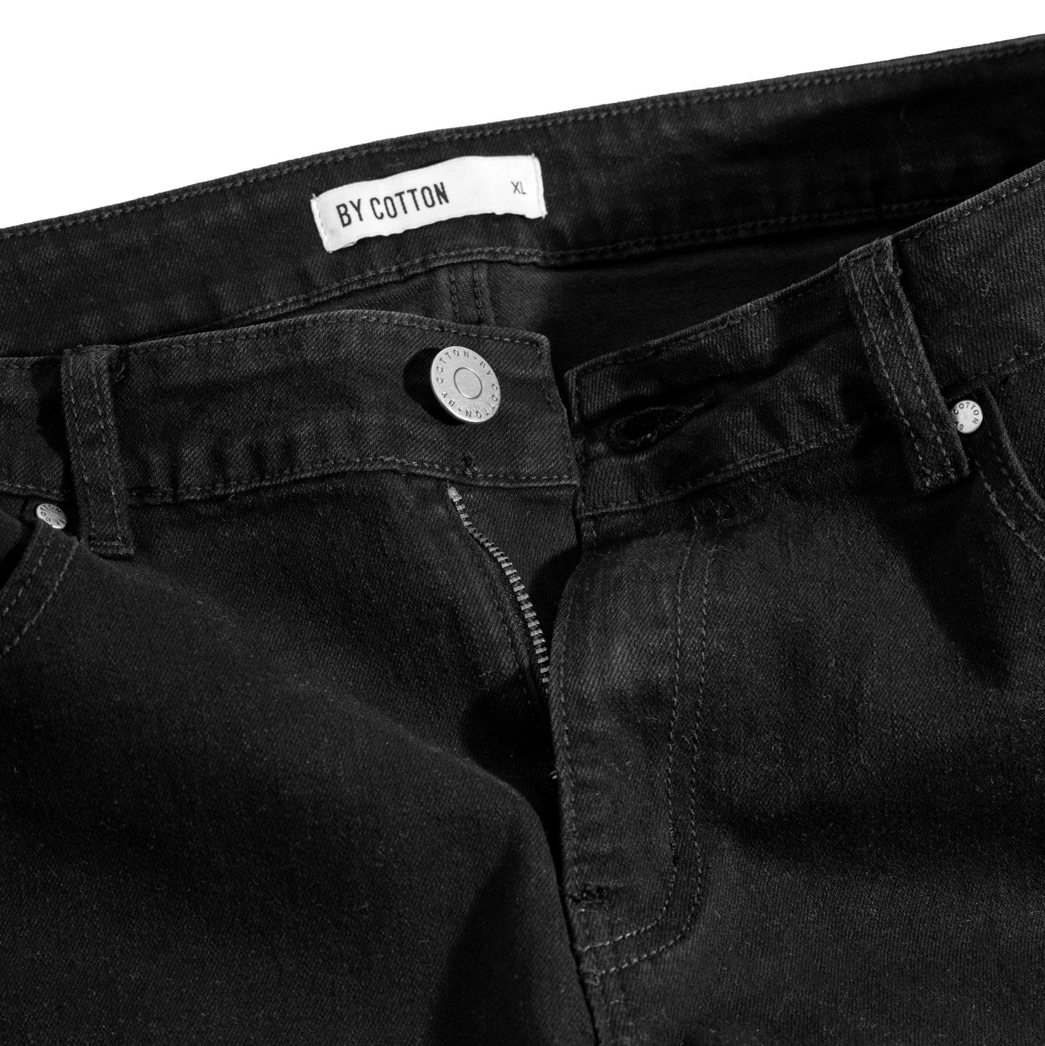 Jeans Basic Black Rách 2025