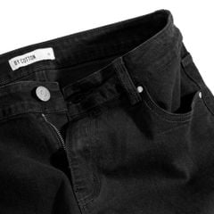 Jeans Basic Black Rách 2025