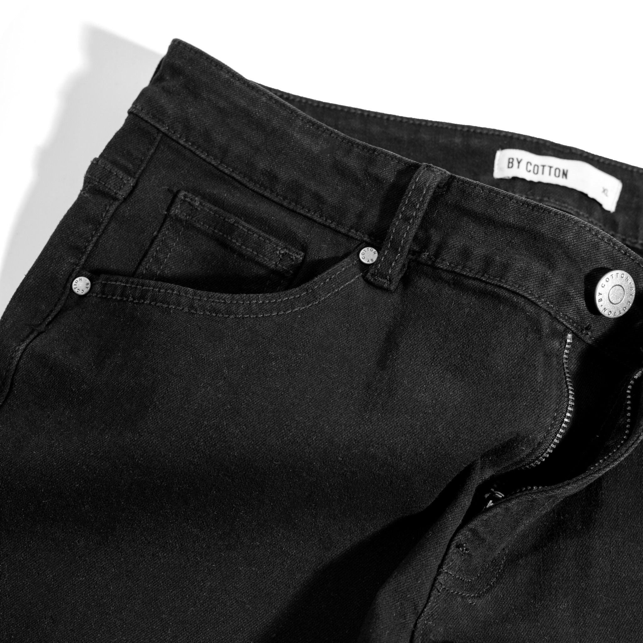 Jeans Basic Black Rách 2025