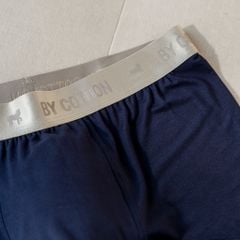 Quần Boxer Xanh Đen - Lưng Xám