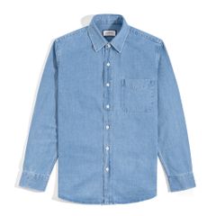 Áo Sơ Mi Denim Xanh Nhạt 2025
