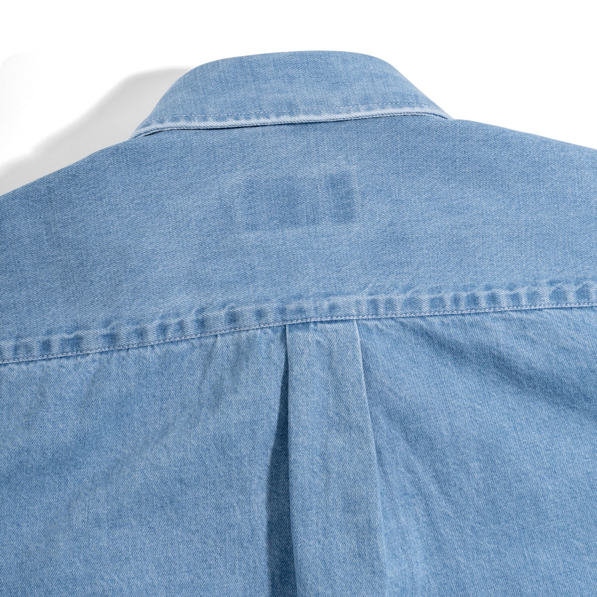 Áo Sơ Mi Denim Xanh Nhạt 2025