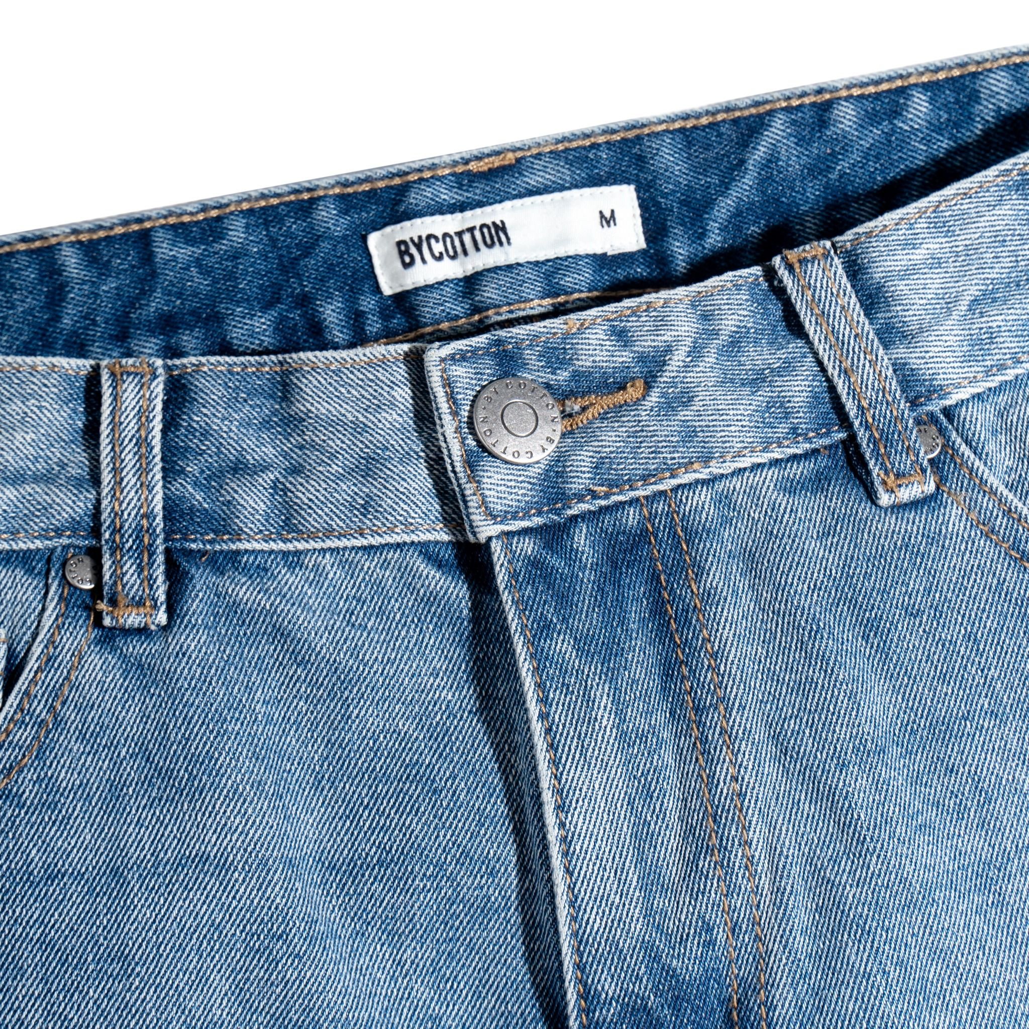 Jeans Regular Xanh Đậm 2025