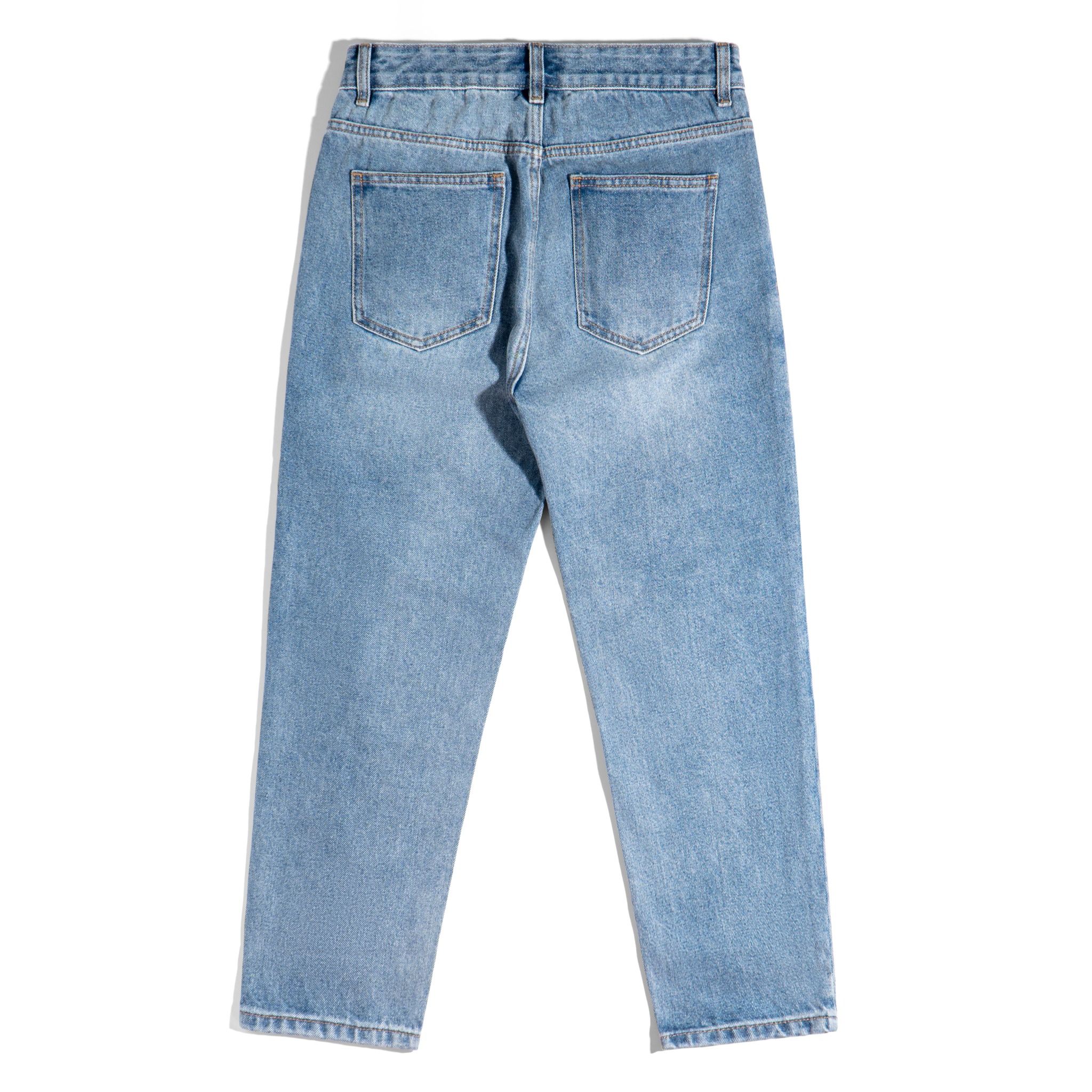 Jeans Regular Xanh Đậm 2025