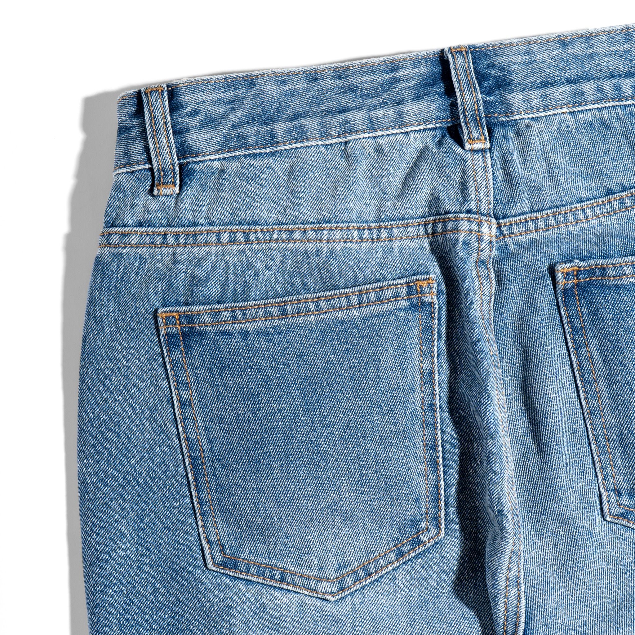 Jeans Regular Xanh Đậm 2025