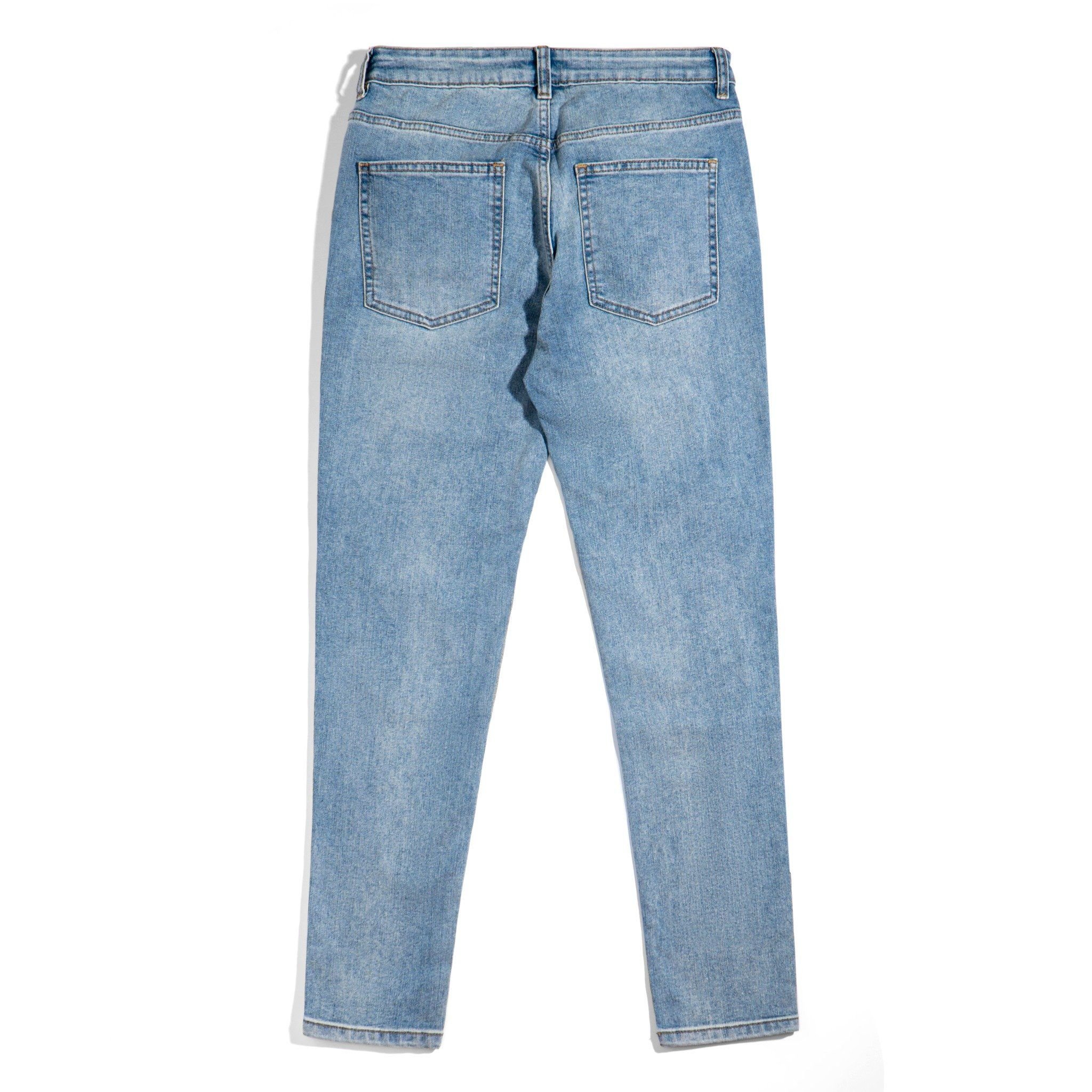 JEANS LIGHT BLUE RÁCH