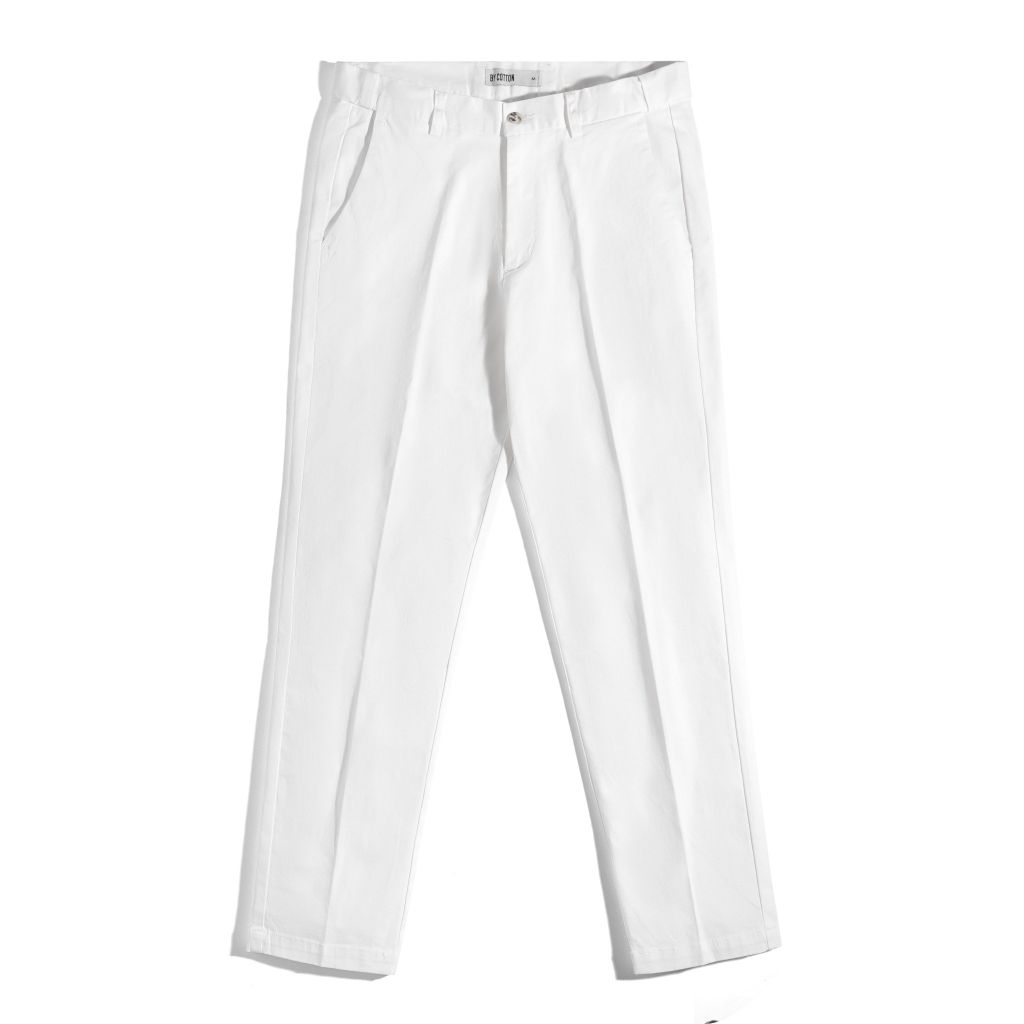 REGULAR CHINOS KAKI WHITE