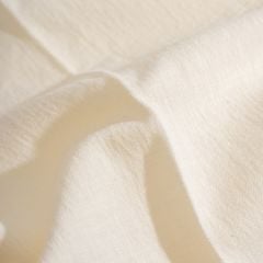 Quần Linen Dài Form Ống Đứng Màu Kem 2025