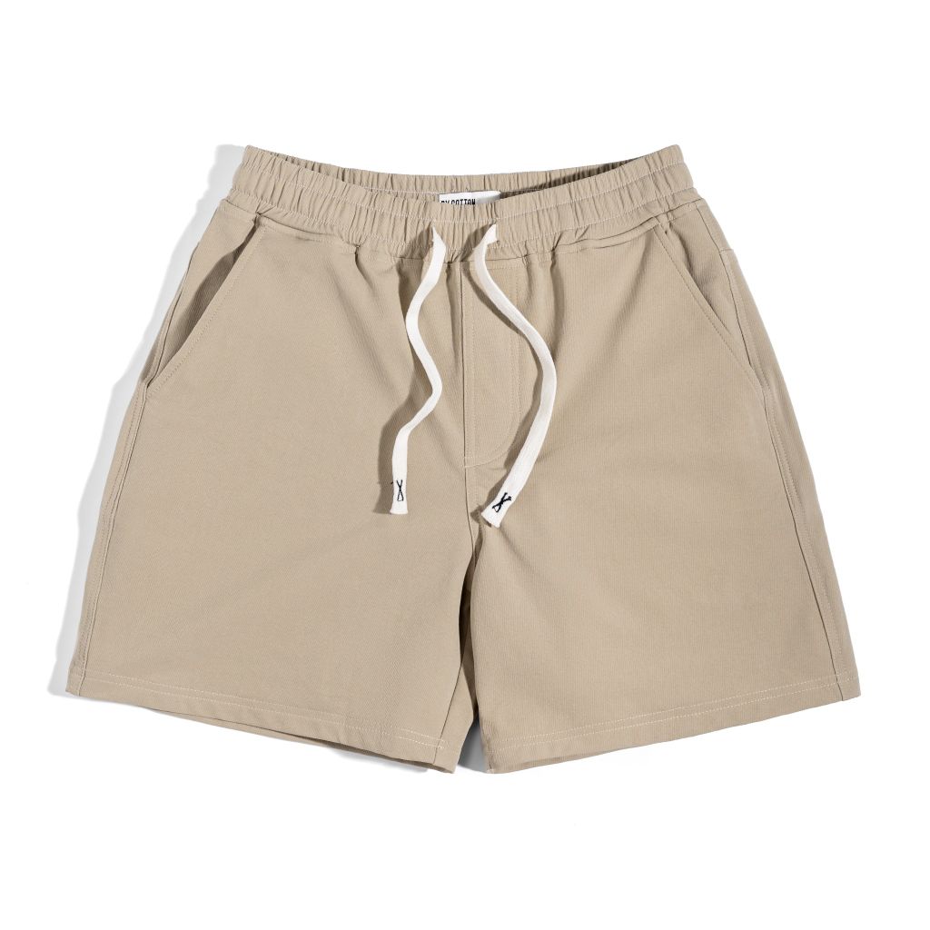 Quần Short Dù Màu Be