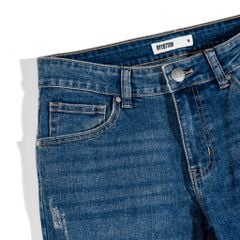 JEANS DARK BLUE RÁCH