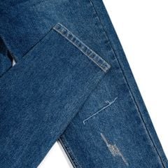 JEANS DARK BLUE RÁCH