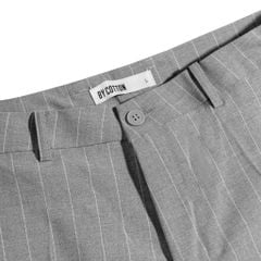 Quần Short Tây Sọc Xám
