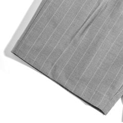 Quần Short Tây Sọc Xám
