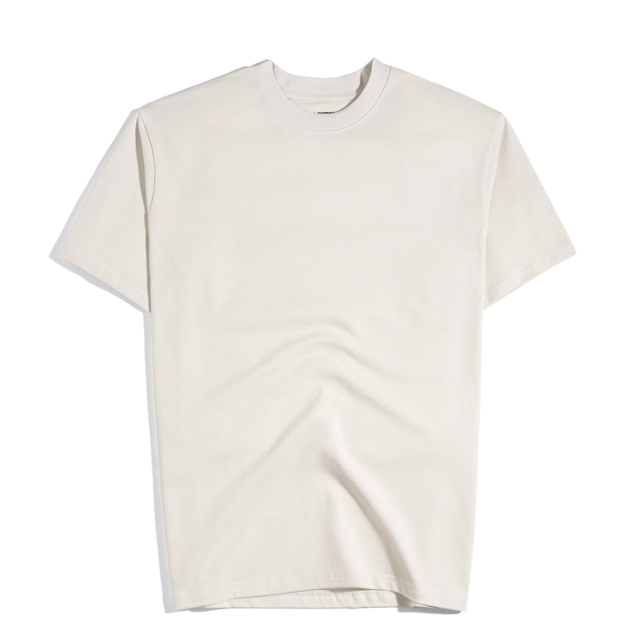 Áo Thun Cổ Tròn Regular - Be 2025