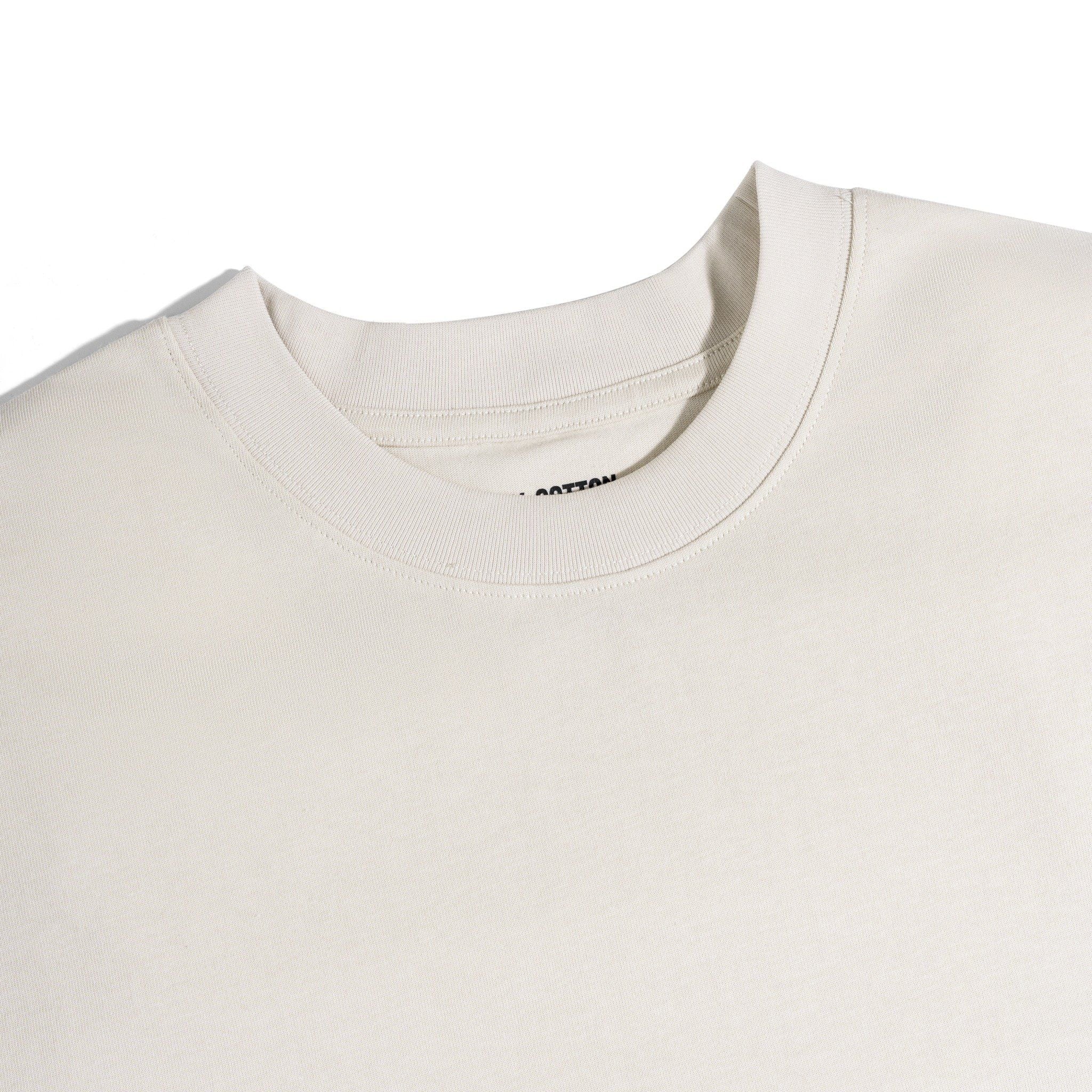 Áo Thun Cổ Tròn Regular - Be 2025