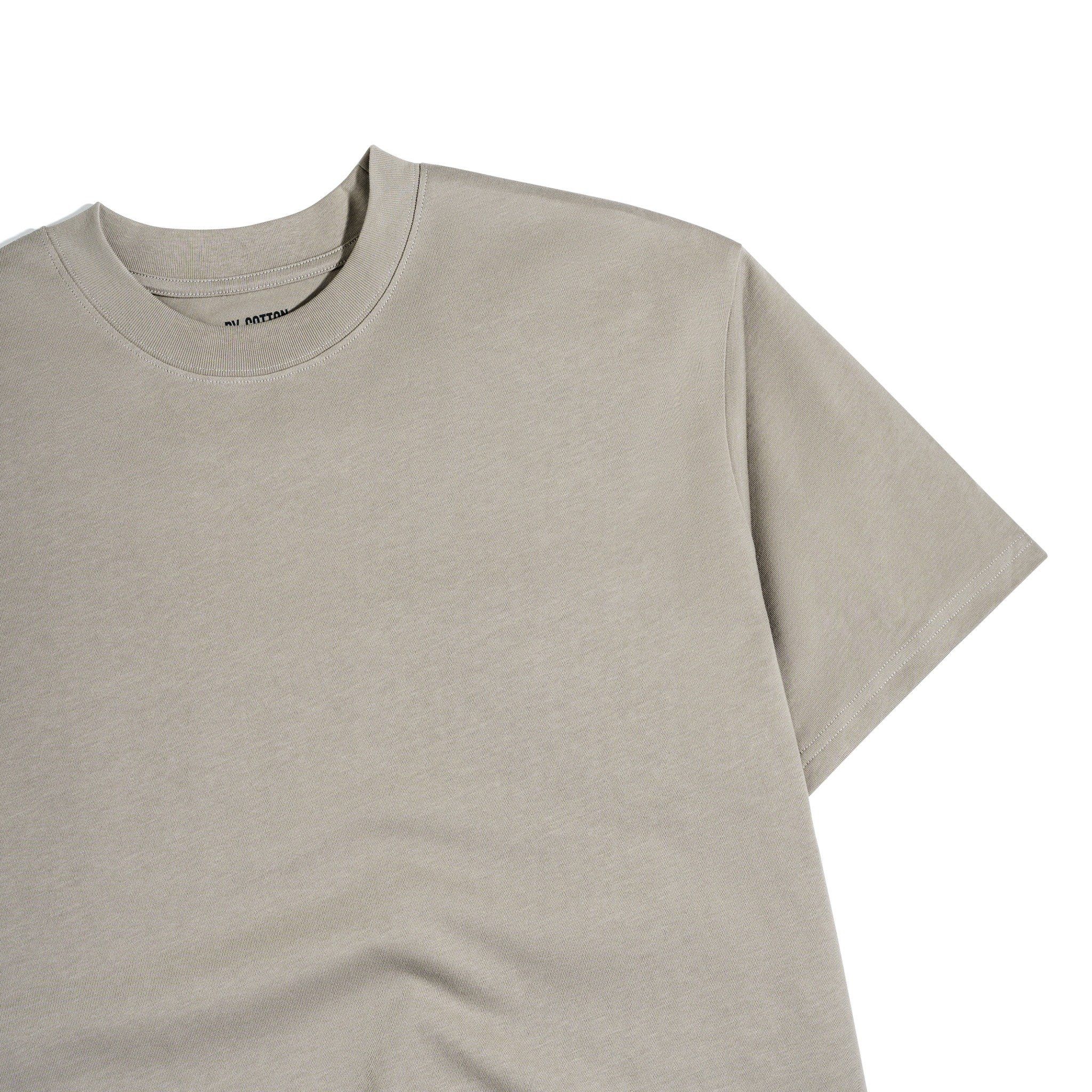 Áo Thun Cổ Tròn Regular - Ghi 2025