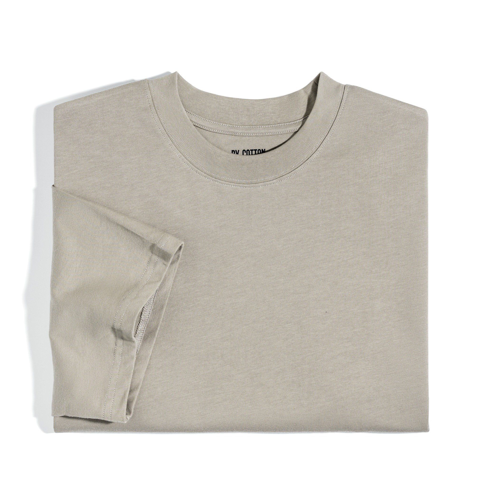 Áo Thun Cổ Tròn Regular - Ghi 2025