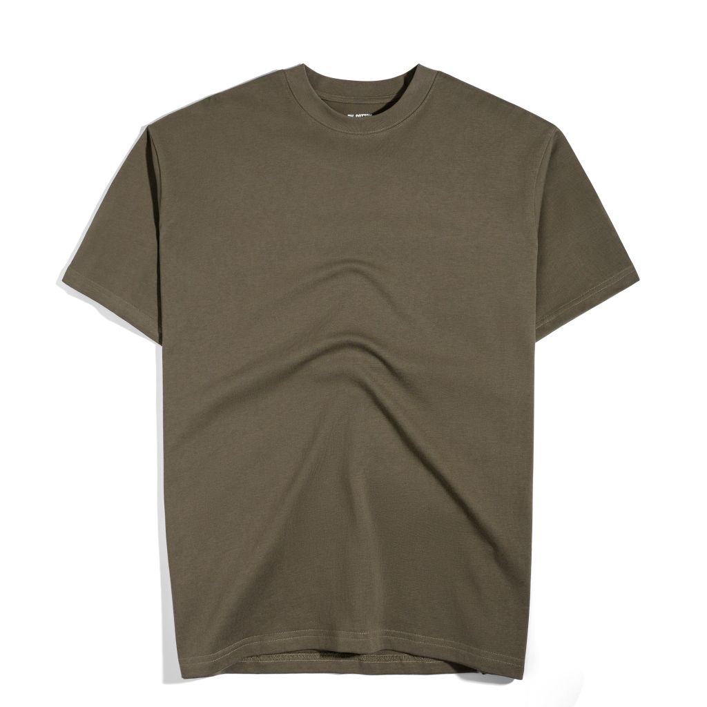 Áo Thun Cổ Tròn Regular - Rêu