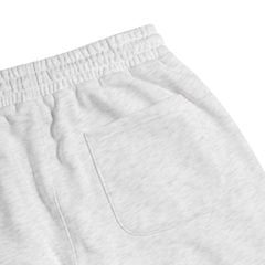 Quần Short Thun Cotton Xám Trắng