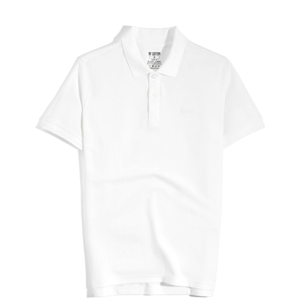 Áo Thun Polo Cool Pique 2.0 - Trắng