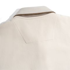 Áo Thun Polo 2Layer Be - Viền Bo