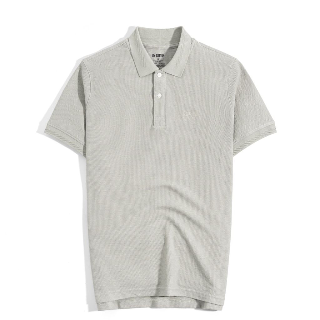 Áo Thun Polo Cool Pique 2.0 - Xám Xanh