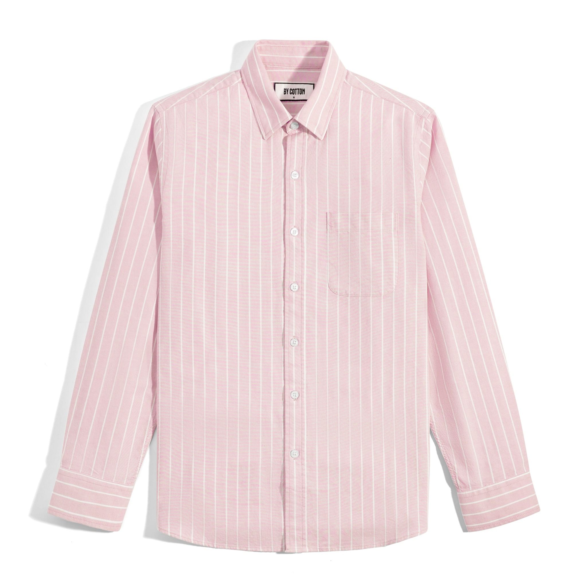 Áo Sơ Mi Oxford Coral Sọc Trắng 1124