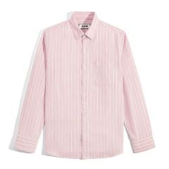 Áo Sơ Mi Oxford Coral Sọc Trắng 1124