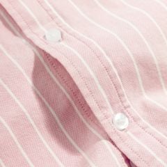 Áo Sơ Mi Oxford Coral Sọc Trắng 1124