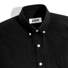 Áo Sơ Mi Nam Paper Cotton Đen - Slimfit