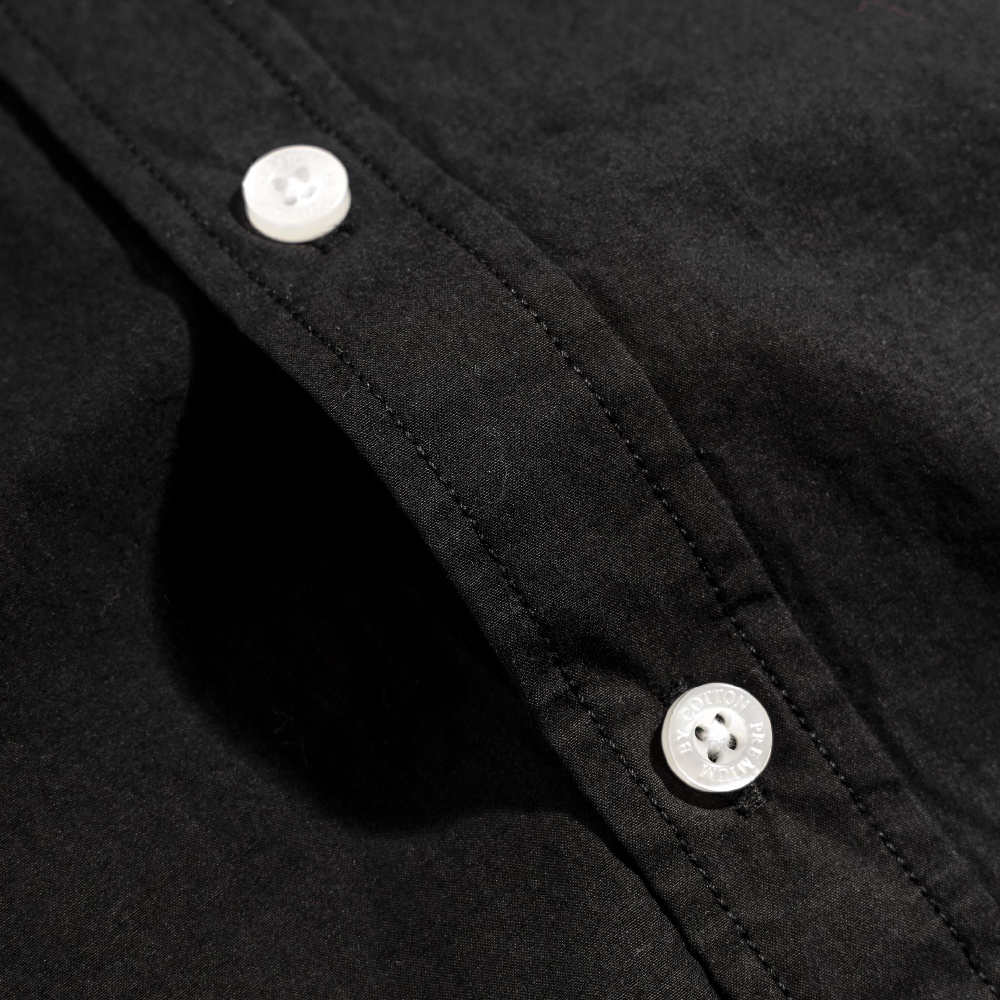 Áo Sơ Mi Nam Paper Cotton Đen - Slimfit
