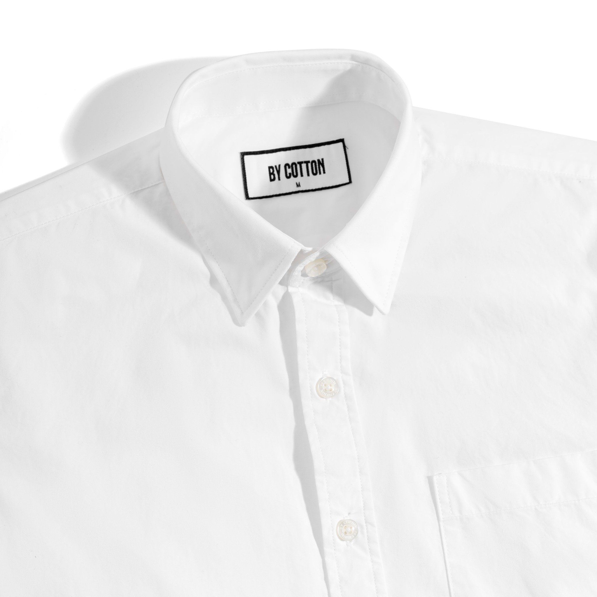 Áo Sơ Mi Nam Paper Cotton Trắng - Slimfit