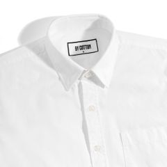Áo Sơ Mi Nam Paper Cotton Trắng - Slimfit
