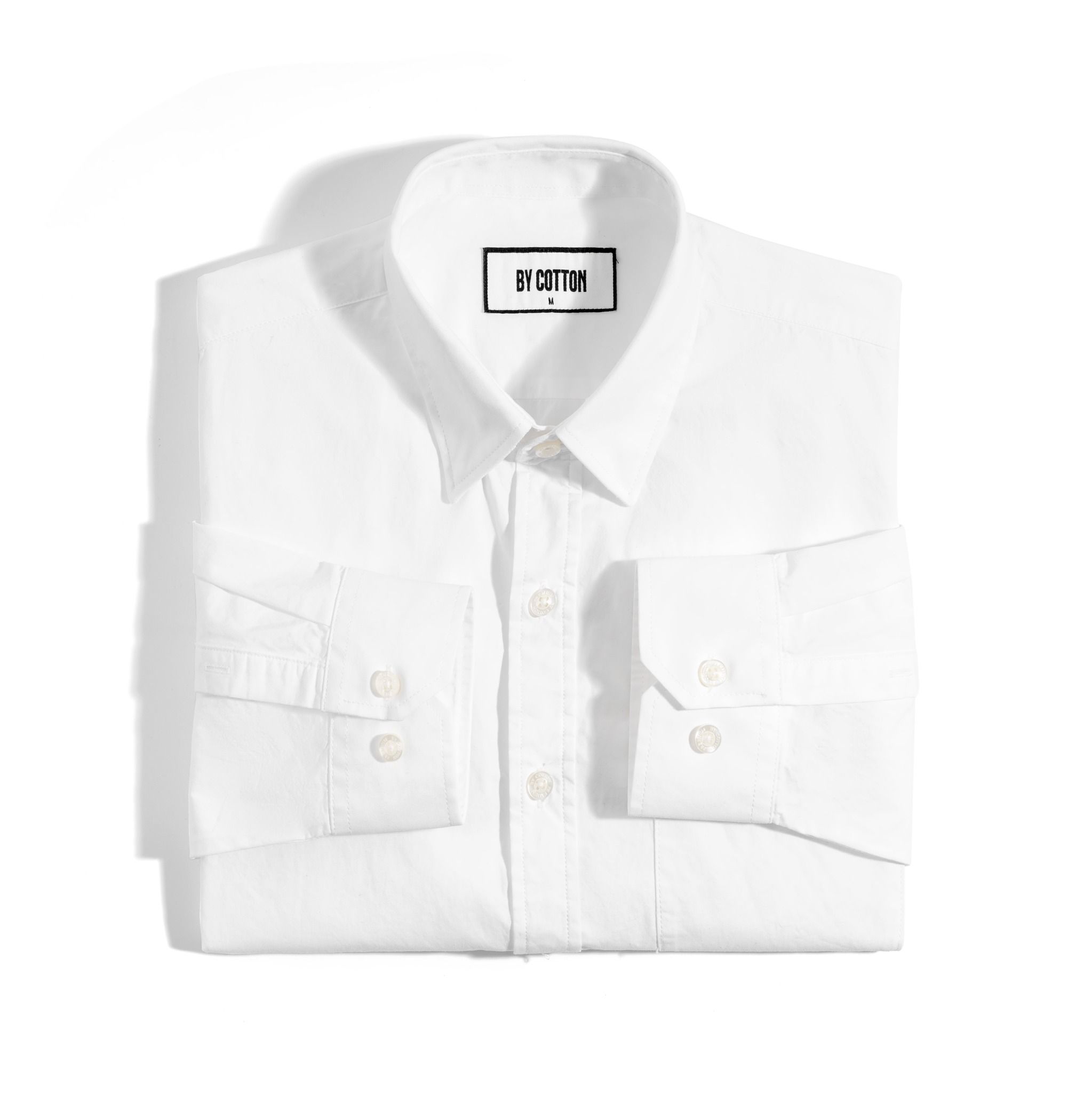Áo Sơ Mi Nam Paper Cotton Trắng - Slimfit