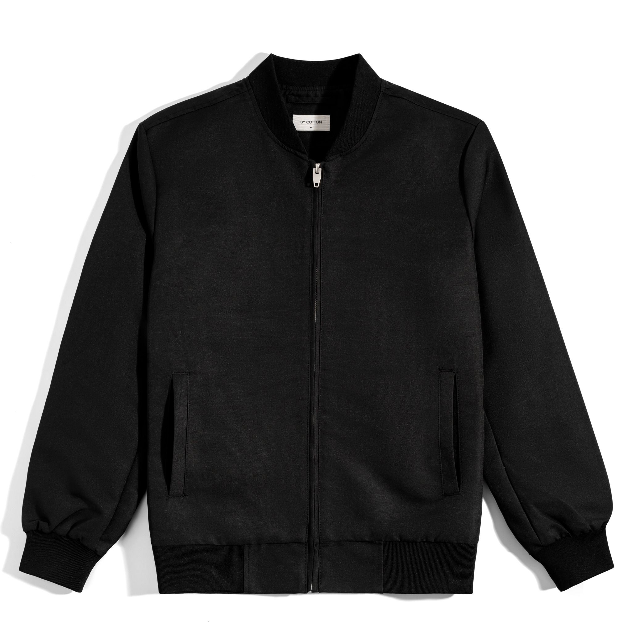Áo Khoác Bomber Kaki - Black