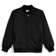 Áo Khoác Bomber Kaki - Black